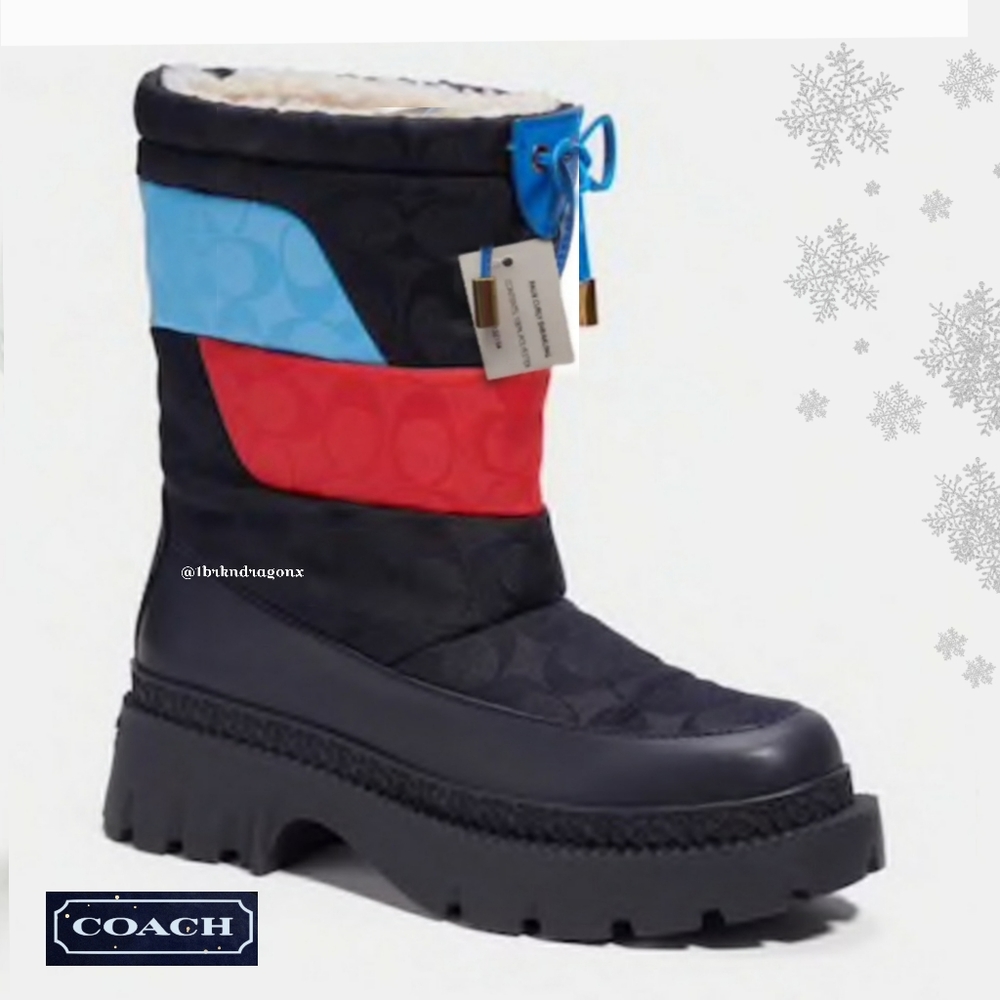 RUNAWAY COLD WEATHER FUR INSOLE WINTER & SNOW BOOTS NWT